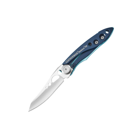 Translation missing: en.Leatherman Skeletool® KB folding knife with Nightshade handle and partially skeletonized blade
